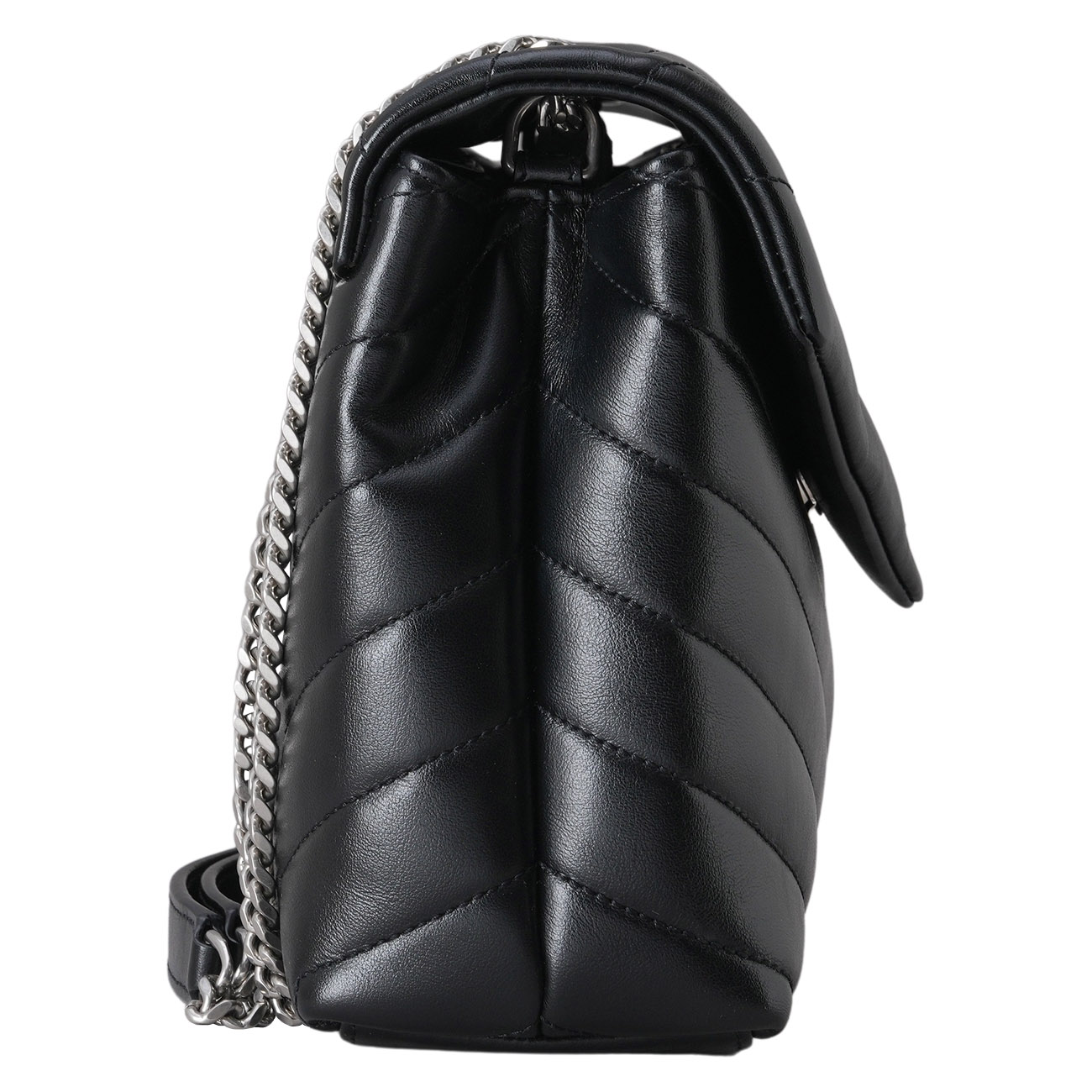 YVES SAINT LAURENT(USED)생로랑 494699 모노그램 쉐브론 루루백 스몰